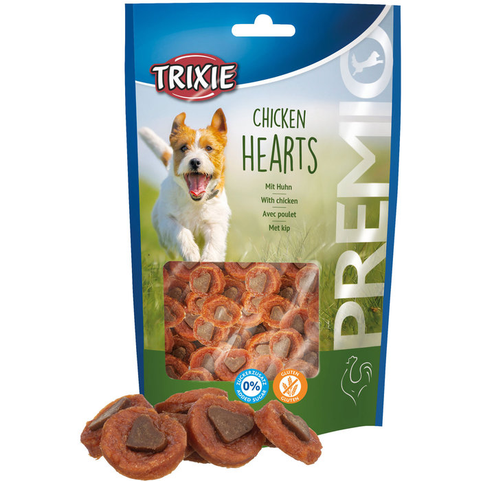 PREMIO Chicken Hearts, 100 g