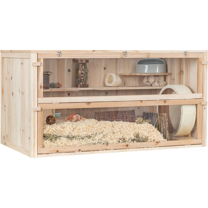 Casa para roedores, mice/large hamsters, madera, 115 × 60 × 60 cm