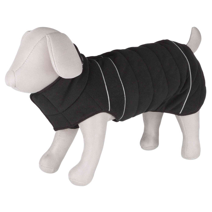 Abrigo King of Dogs, XS, 30 cm, Negro