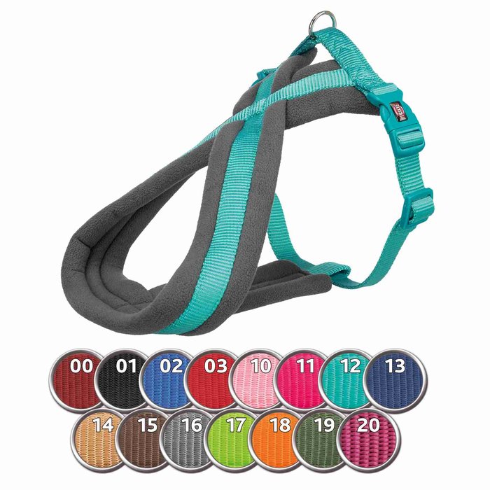 Premium touring harness, L–XL: 70–110 cm/25 mm, mint