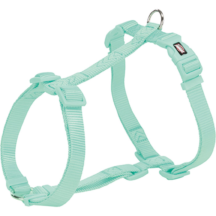 Premium H-harness, M–L: 52–75 cm/20 mm, mint