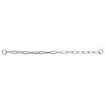 Long link choke chain, 46 cm/3.0 mm