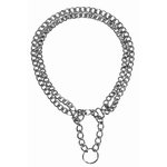 Semi-choke chain, double row, chromed, 30 cm/2.0 mm