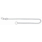 Chain leash, chrome, 90 cm/2.0 mm