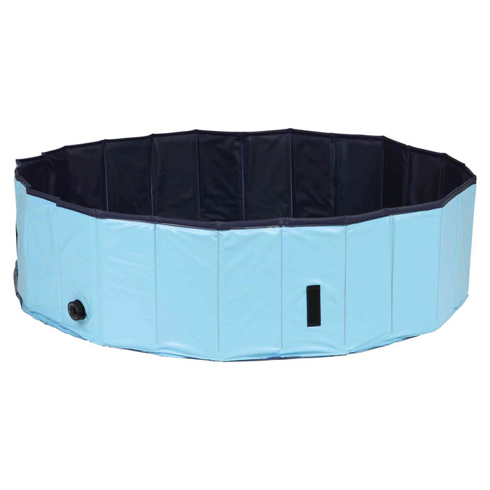 Dog Pool, ø 80 × 20 cm, light blue/blue
