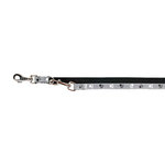 Ramal Silver Reflect, XS-S, 2.00 m/15 mm, Negro-Gris