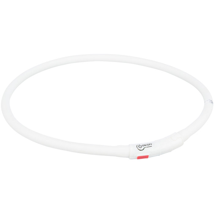 Flash light ring USB, silicone, XS–XL: 70 cm/ø 10 mm, multi coloured