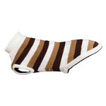 Hamilton pullover, XS: 25 cm: 32 cm, brown/white striped