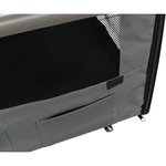 Caseta Desmontable 5, 70 x 75 x 95 cm, Gris oscuro-Gris claro