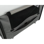 Caseta Desmontable 5, 70 x 75 x 95 cm, Gris oscuro-Gris claro