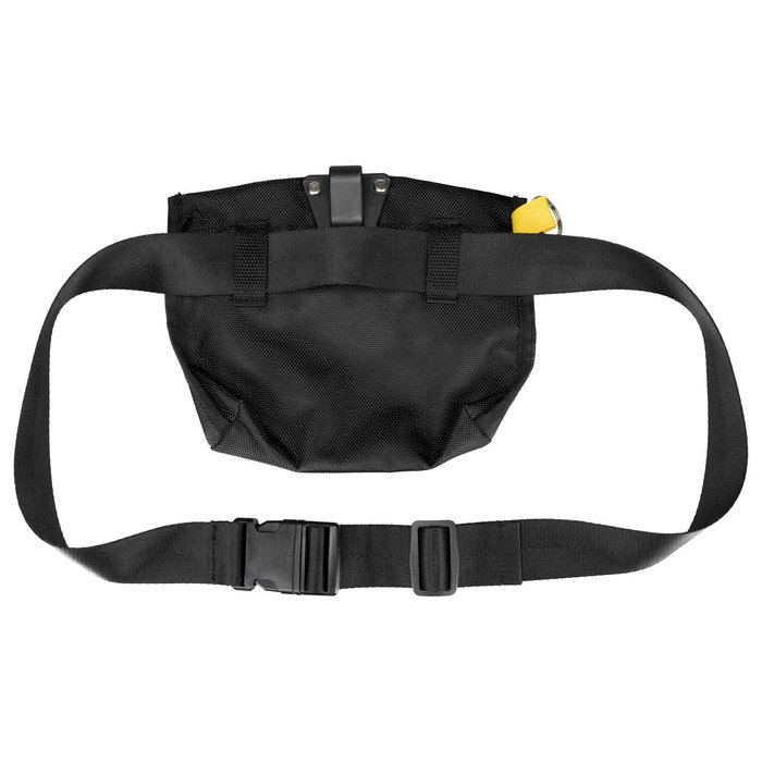 Sporting Snack bag, belt: up to 120 cm, black/yellow