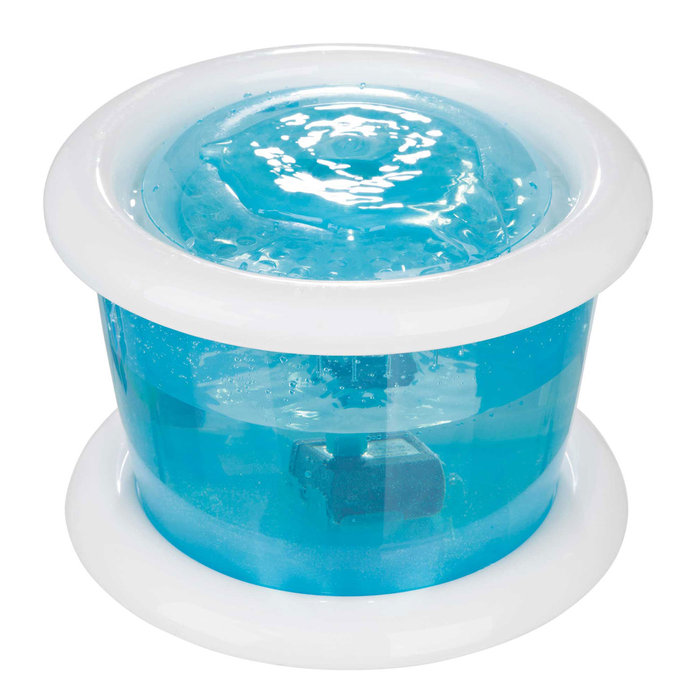 Bubble Stream water dispenser, 3 l/ø 24 cm, blue/white