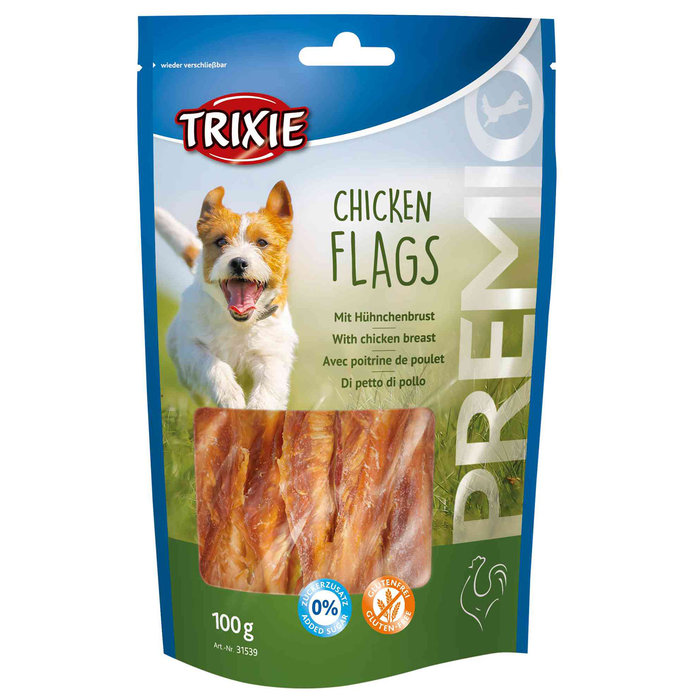 Snack PREMIO Chicken Flags, 100 g