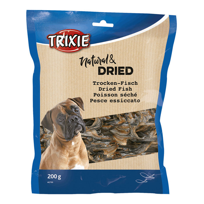 Arenques secos, naturales, bolsa 200 g