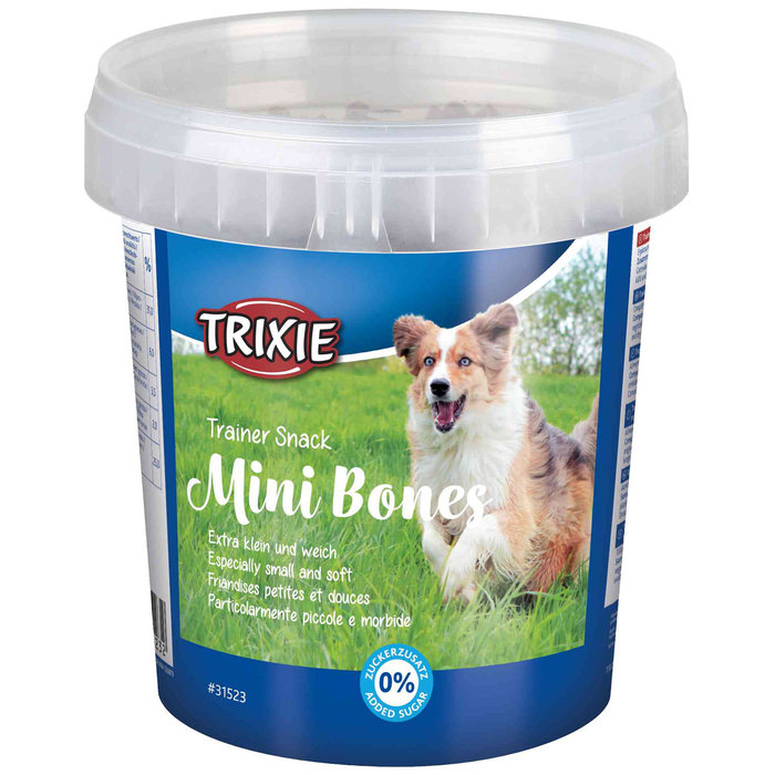 Bote Snack de Entrenamiento Mini Bones, 500 g