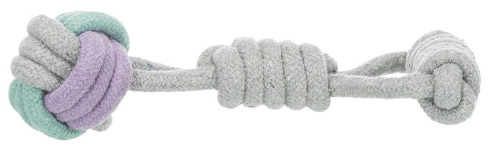 Junior knot ball on a rope, ø 6/23 cm