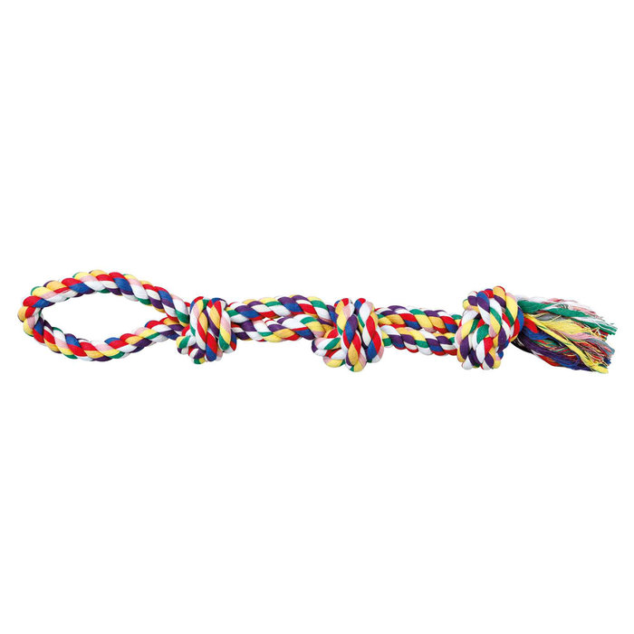 Cuerda de Juego, Algodón, Multicolor, Doble, 500 g, 60 cm