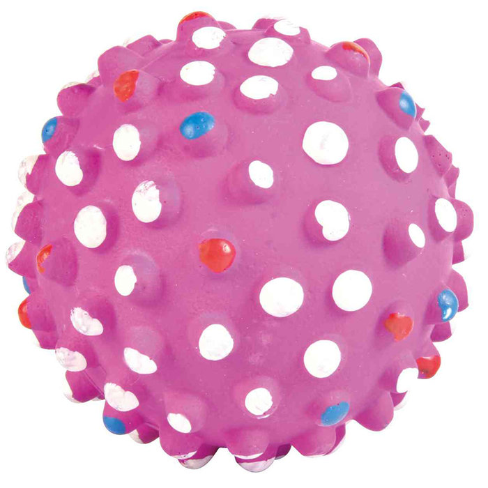 18 neon hedgehog balls, foam rubber, ø 7 cm