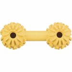 Dumbbell with bell, Natural rubber, 17 cm