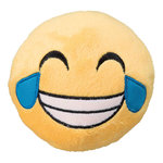 Smiley Laughing, small, plush, ø 9 cm