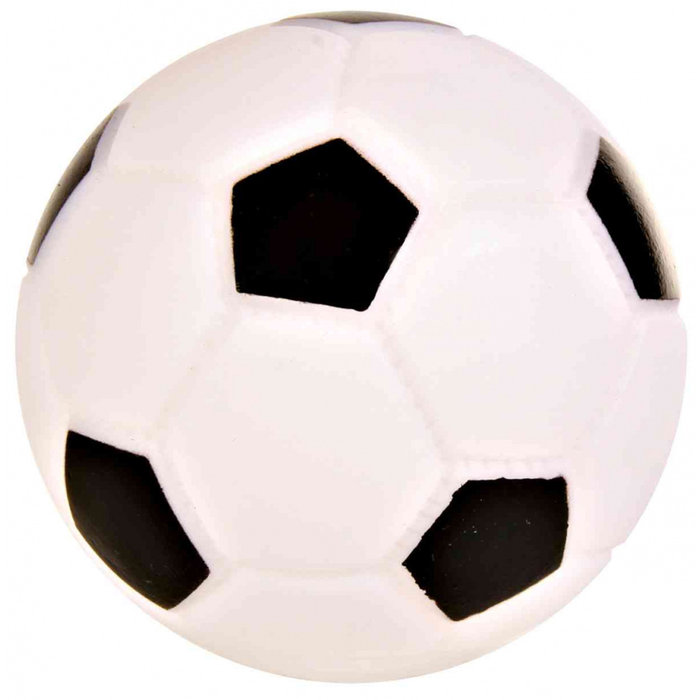 Soccerball, vinyl, ø 6 cm