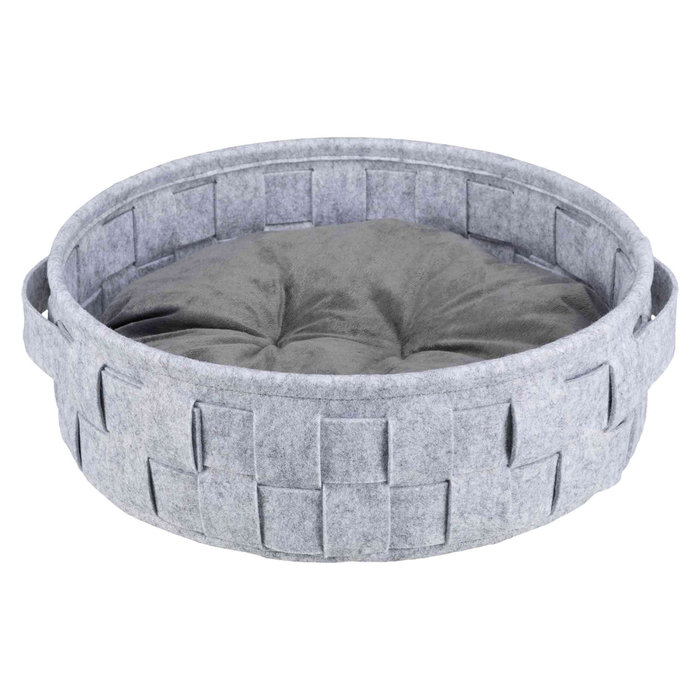 Lennie bed, ø 40 cm, grey