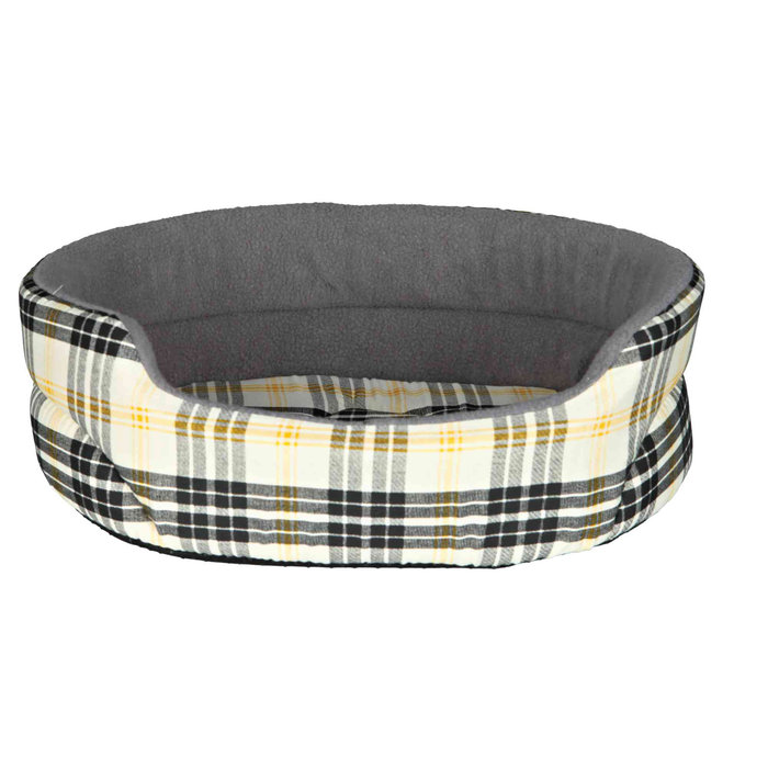 Cama Lucky, 55 x 45 cm, Beige-Gris