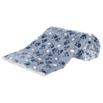 Manta Tammy, 100 × 70 cm, Azul-Beige