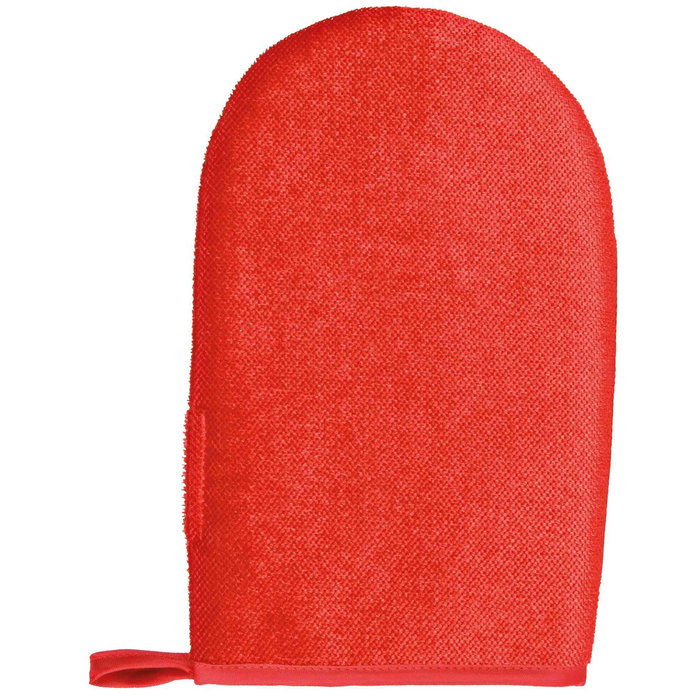 Lint glove, double-sided, red