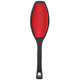 Lint brush, double-sided, black/red