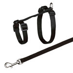 Cat harness with leash, XL, nylon, 34–57 cm/13 mm, 1.20 m
