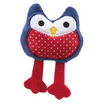 Owl, polyester/cotton, 13 cm