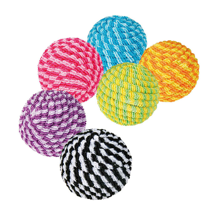 Set de Bolas Espirales, 6 colores, ø4.5 cm