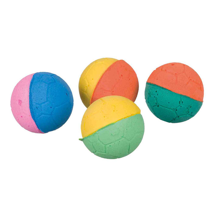 Soft balls, foam rubber, ø 4.3 cm
