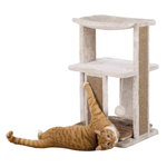 Eugen scratching post, 67 cm, light taupe/brown
