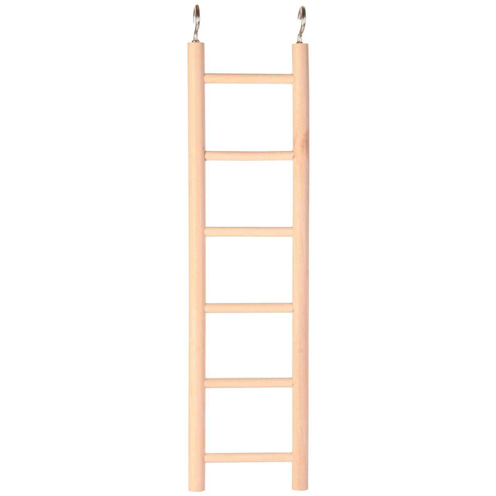 Escalera, Madera, 6 peldaños, 28 cm