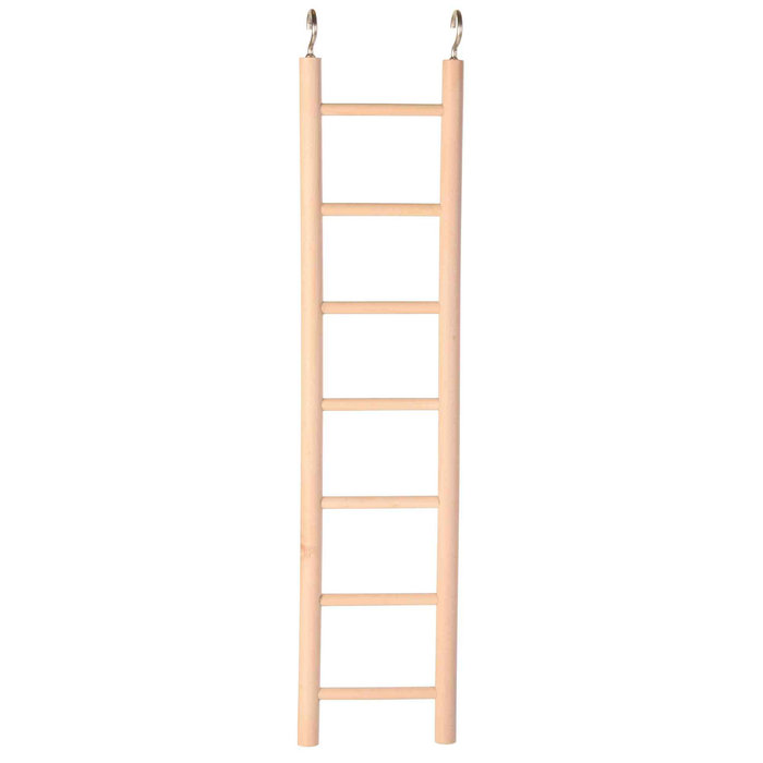 Wooden ladder, 4 rungs/20 cm