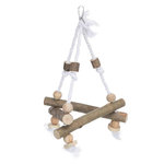 Natural Living swing on rope, 16 × 16 × 16 cm