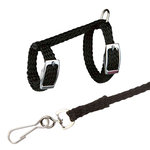 Harness with leash for ferrets/rats, nylon, 12–25 cm/8 mm, 1.25 m