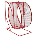 Exercise wheel, metal, close mesh running surface, ø 17 cm