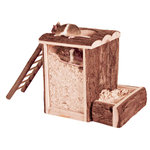 Natural Living play and burrow tower, 20 × 20 × 16 cm