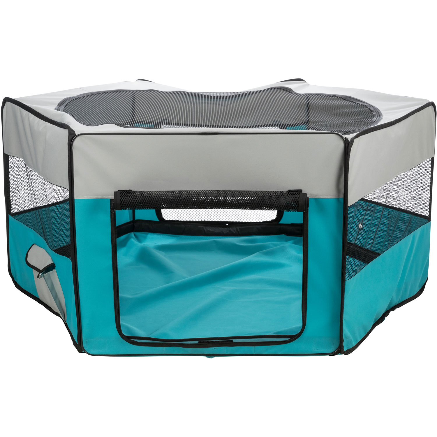 Recinto Exterior, ø 150 × 65 cm, Turquesa/Gris claro