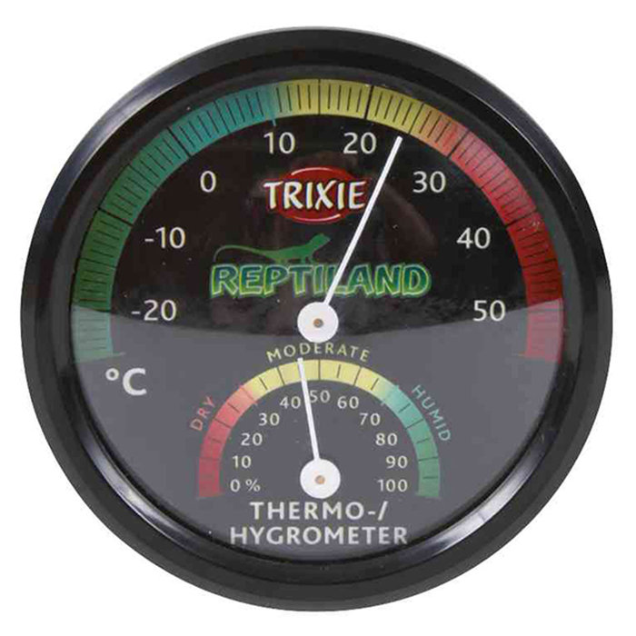 Thermo-/hygrometer, analogue, ø 7.5 cm