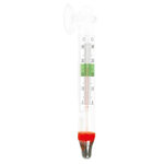 Thermometer with suction holder, 11 cm