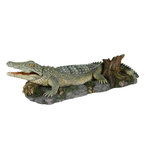 Crocodile with air pump outlet, 26 cm