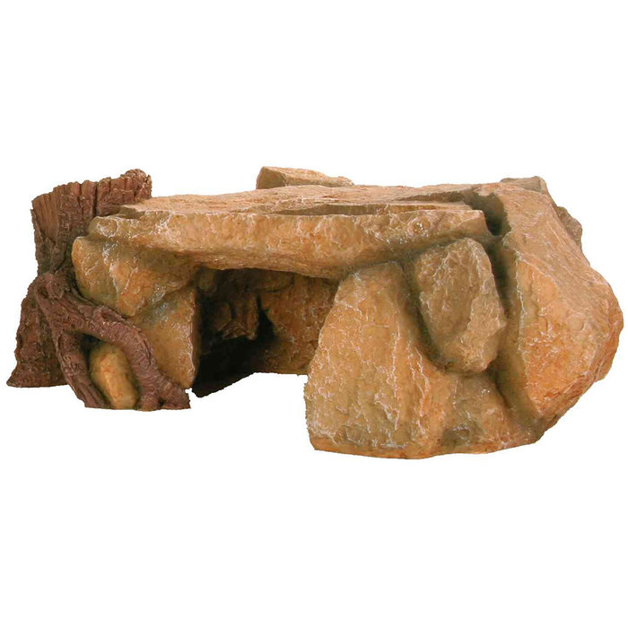 Rock plateau with tree stump, 25 cm