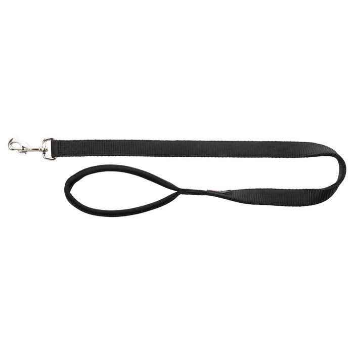 Correa NEW Premium, Doble, XS-S, 1.20 m/15 mm, Negro