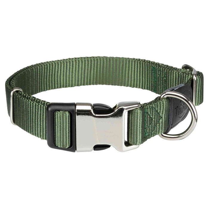 Collar NEW Premium, L–XL, 45–70 cm/25 mm, Verde Selva