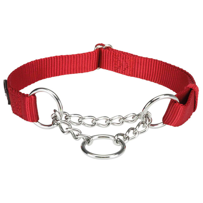 Premium semi-choke, S–M: 30–40 cm/15 mm, burgundy