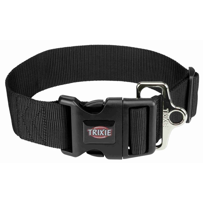 Premium collar, M–L: 40–60 cm/50 mm, black